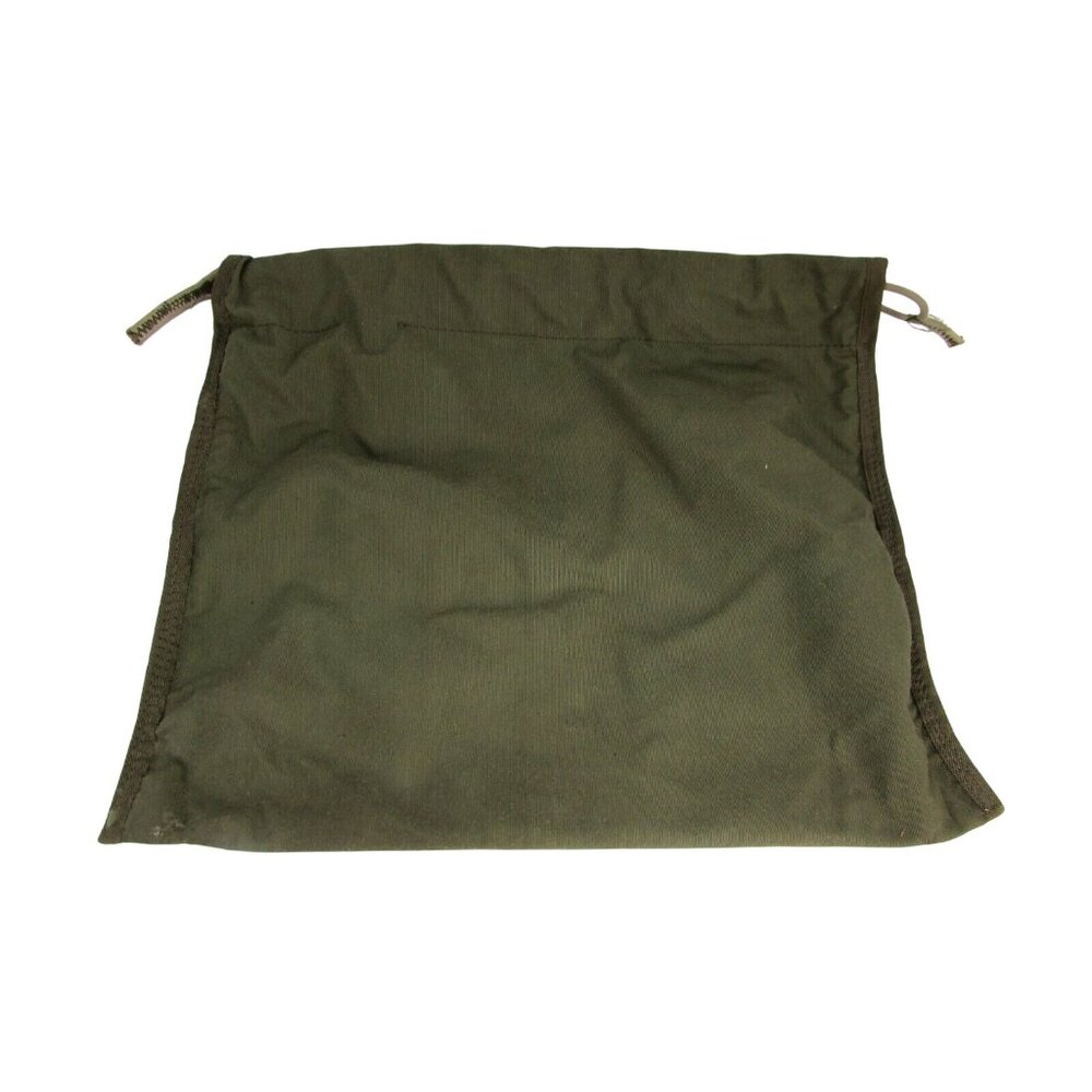 Army Green Drawstring Bag Small Shoe 31205 Vintage